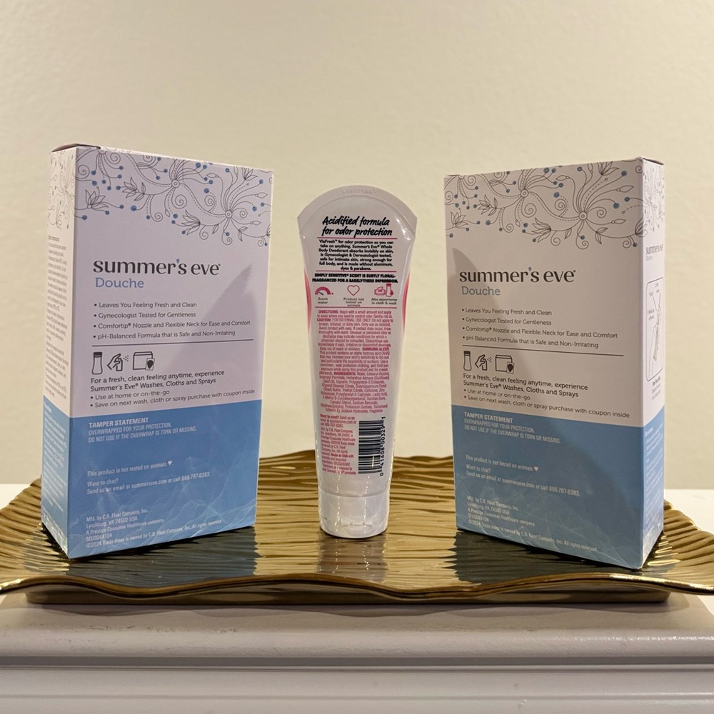 Summer's Eve BUNDLE Whole Body Deodorant (1) + Douche Extra Cleansing (2) - Picture 4 of 4